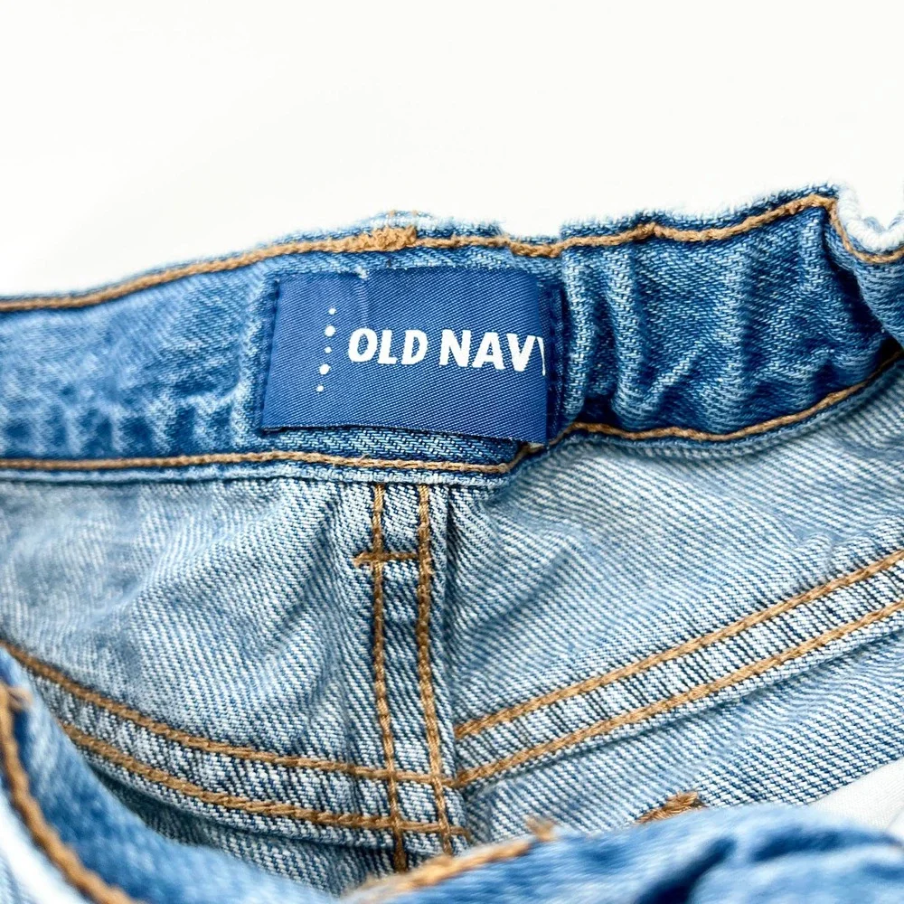 Girls Jean Shorts Denim Cutoffs Size 10 Old Navy Shorts - Set of 2 Pairs